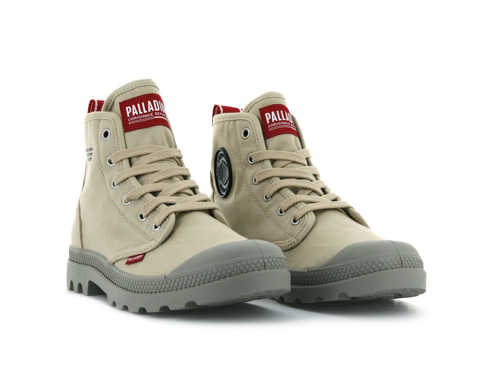 Botas Palladium PAMPA HI DARE Mujer Desert | Costa Rica-28056